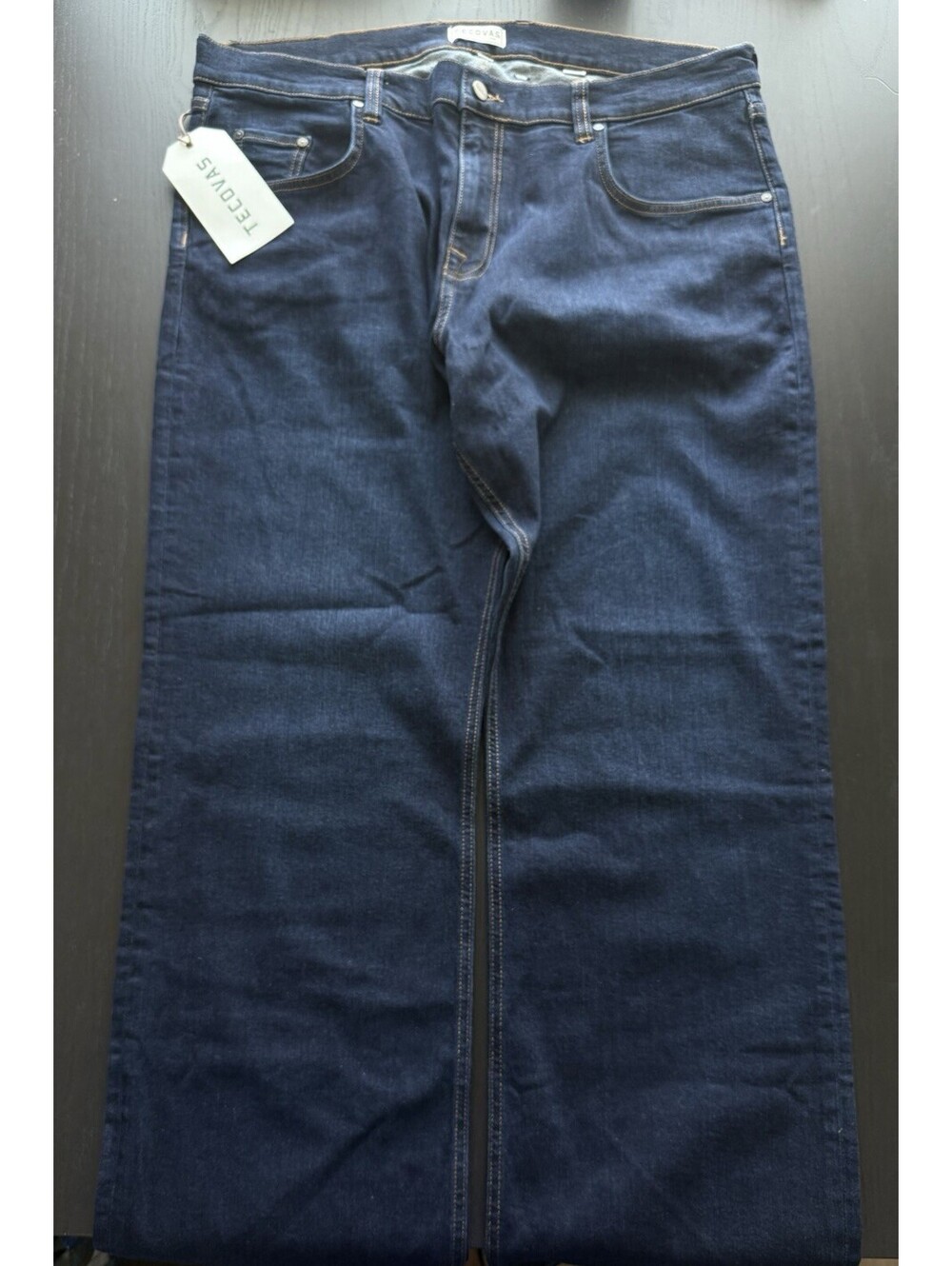 Tecovas NWT Standard Jean 40x32 Dark Blue Premium Denim Pants Stretch Cotton